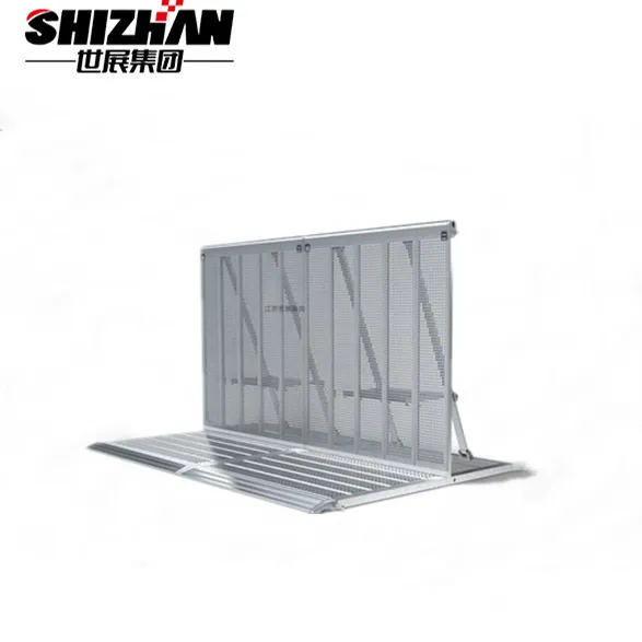 Crowd Control Barrier Fence Aluminum Stage Barriers